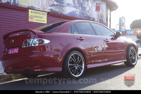 18x7.5 Lenso Eurostyle 7 ES7 on MAZDA 6