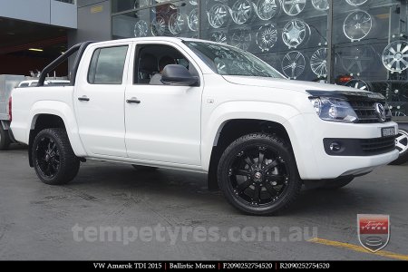 20x9.0 Ballistic Morax on VW AMAROK