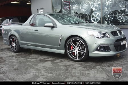 20x9.0 20x10 Lenso Miami on HOLDEN COMMODORE MALOO