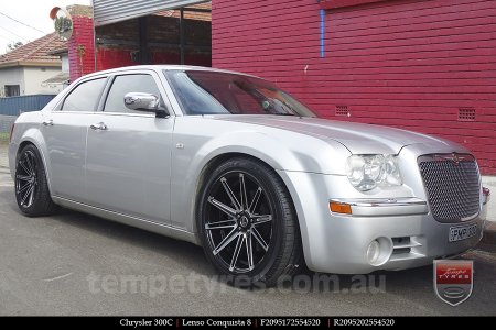 20x8.5 20x9.5 Lenso Conquista 8 CQ8 on CHRYSLER 300C