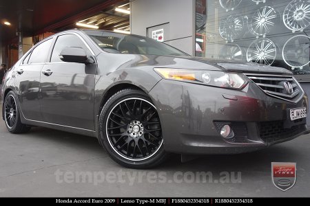 18x8.0 Lenso Type-M MBJ on HONDA ACCORD