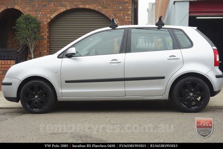 15x6.5 Incubus RS Flawless 0450 on VW POLO