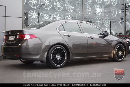 18x8.0 Lenso Type-M MBJ on HONDA ACCORD