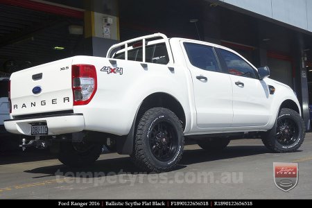 18x9.0 Ballistic Scythe on FORD RANGER