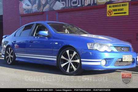 18x7.5 Lenso Elegance on FORD FALCON 