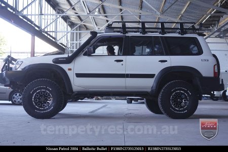 15x8.0 Ballistic Bullet on NISSAN PATROL