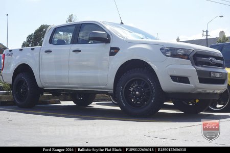 18x9.0 Ballistic Scythe on FORD RANGER