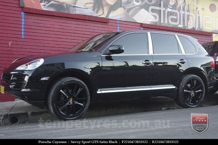 22x10 Savoy Sport GTS SB on PORSCHE CAYENNE