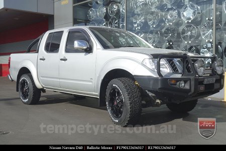 17x9.0 Ballistic Morax on NISSAN NAVARA