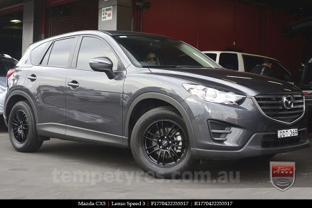 17x7.0 Lenso Speed 3 SP3 on MAZDA CX5