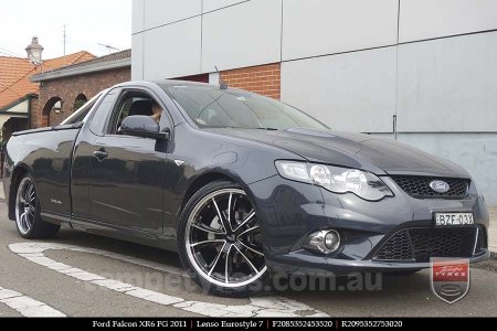 20x8.5 20x9.5 Lenso Eurostyle 7 ES7 on FORD FALCON