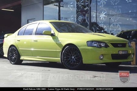 19x8.5 Lenso Type-M DG on FORD FALCON