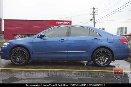 19x8.5 Lenso Type-M DG on TOYOTA AURION