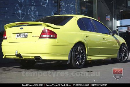 19x8.5 Lenso Type-M DG on FORD FALCON