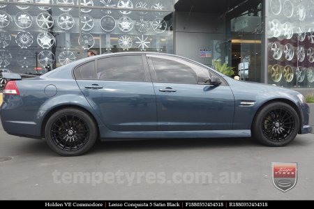 18x8.0 18x9.0 Lenso Conquista 5 SB CQ5 on HOLDEN COMMODORE VE