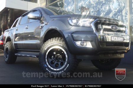 17x9.0 Lenso Max1 MBD on FORD RANGER 
