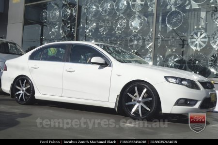 18x8.0 Incubus Zenith - MB on FORD FALCON