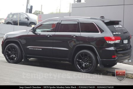 20x10 SRT8 Spider Monkey SB on JEEP GRAND CHEROKEE