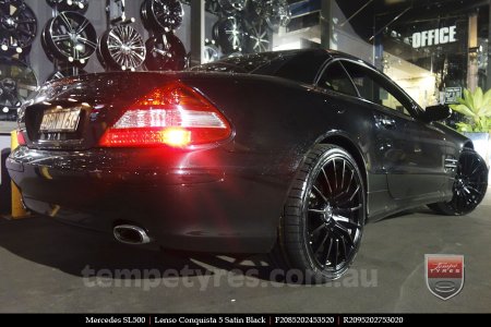 20x9.5 Lenso Conquista 5 SB CQ5 on MERCEDES SL-Class