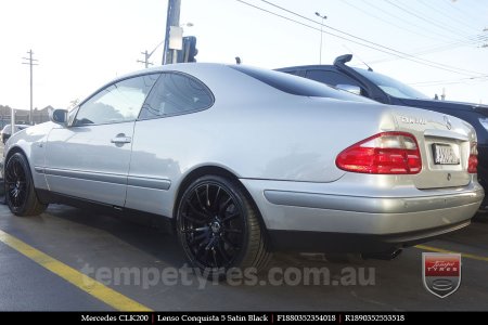 18x8.0 18x9.0 Lenso Conquista 5 SB CQ5 on MERCEDES CLK-Class