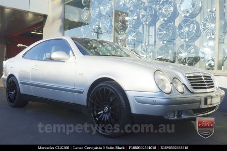 18x8.0 18x9.0 Lenso Conquista 5 SB CQ5 on MERCEDES CLK-Class