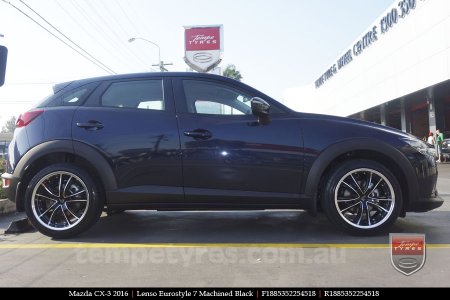 18x8.5 Lenso Eurostyle 7 ES7 on MAZDA CX3