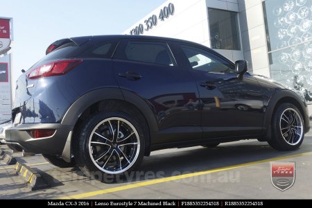 18x8.5 Lenso Eurostyle 7 ES7 on MAZDA CX3