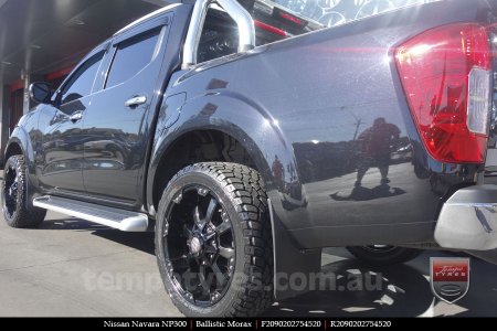 20x9.0 Ballistic Morax on NISSAN NAVARA NP300