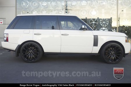 22x10 Autobiography Y342 SB on RANGE ROVER VOGUE