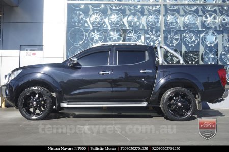 20x9.0 Ballistic Morax on NISSAN NAVARA NP300