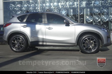 18x8.0 Lenso Eurostyle E ESE on MAZDA CX5