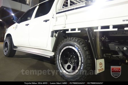 17x9.0 Lenso Max1 MBD on TOYOTA HILUX