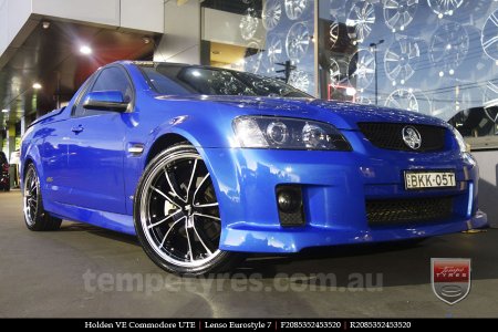 20x8.5 20x9.5 Lenso Eurostyle 7 ES7 on HOLDEN COMMODORE VE