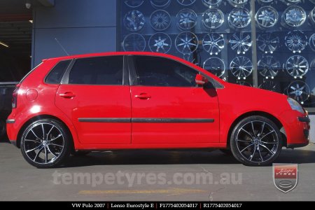 17x7.5 Lenso Eurostyle E ESE on VW POLO