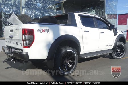 20x9.0 Ballistic Jester on FORD RANGER WILDTRAK