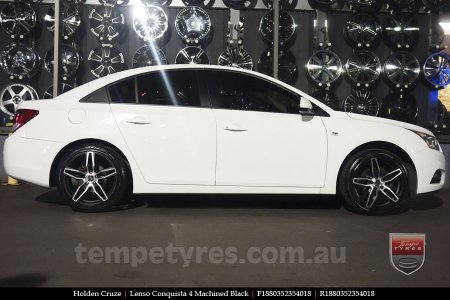 18x8.0 18x9.0 Lenso Conquista 4 CQ4 on HOLDEN CRUZE