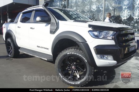 20x9.0 Ballistic Jester on FORD RANGER WILDTRAK