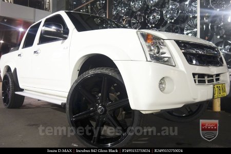 24x9.5 Incubus 842 GB on ISUZU D-MAX 