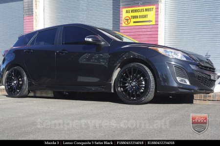 18x8.0 18x9.0 Lenso Conquista 5 SB CQ5 on MAZDA 3