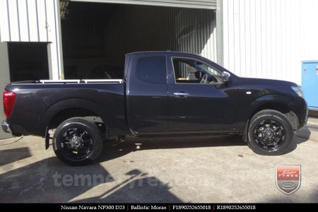 18x9.0 Ballistic Morax on NISSAN NAVARA NP300