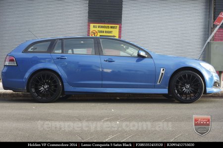 20x8.5 20x9.5 Lenso Conquista 5 SB CQ5 on HOLDEN COMMODORE VF