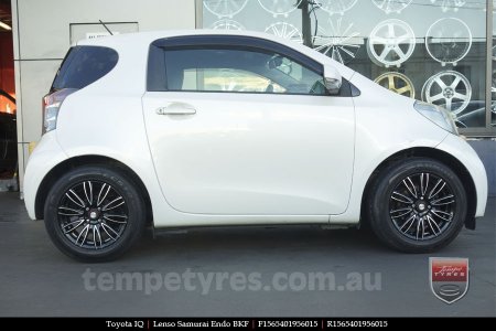 15x6.5 Samurai Endo BKF on TOYOTA IQ