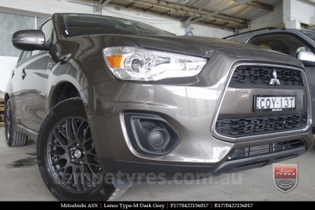 17x7.0 Lenso Type-M - DG on MITSUBISHI ASX