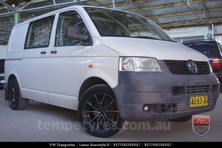 17x7.5 Lenso Eurostyle E ESE on VW TRANSPORTER