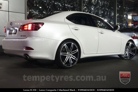 20x8.0 20x9.0 Lenso Conquista 2 CQ2 on LEXUS IS