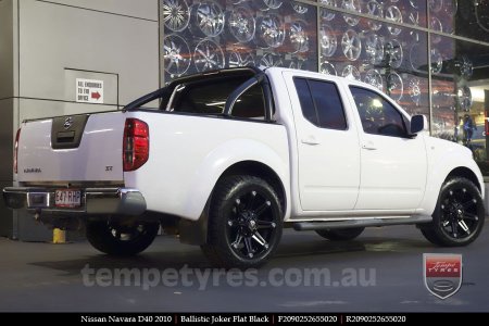 20x9.0 Ballistic Joker FB on NISSAN NAVARA D40 