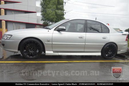 19x8.5 19x9.5 Lenso Speed 2 SP2 on HOLDEN COMMODORE VY