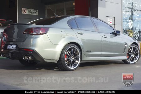 20x8.5 20x9.5 Lenso Eurostyle 7 ES7 on HOLDEN COMMODORE VF