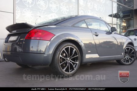 17x7.5 Lenso Eurostyle E ESE on AUDI TT