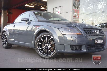 17x7.5 Lenso Eurostyle E ESE on AUDI TT